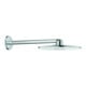 Grohe Kopfbrause Rainshower SmartActive 310 moon white, Brausearm 43cm, 2 Stahlarten-1