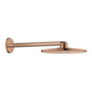 Grohe Kopfbrause Rainshower SmartActive 310 w sunset, Brausearm 43cm, 2 Stahlarten