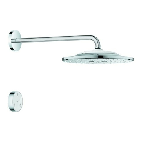 Grohe Kopfbrause Rainshower SmartConnect 310 Brausearm 42,2cm, 2 Strahlarten, chrom