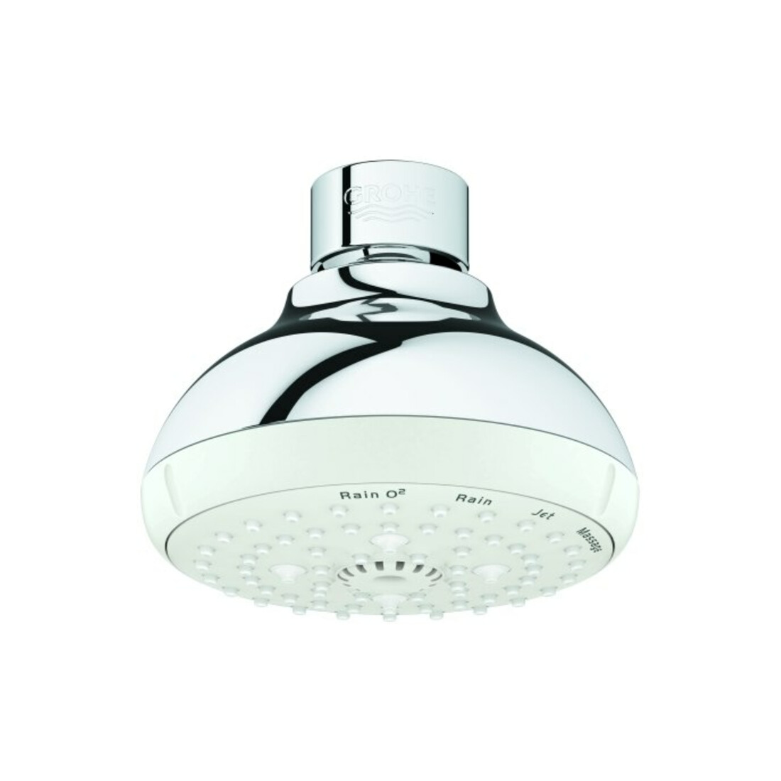 Grohe Kopfbrause Tempesta 100 4 Strahlarten, chrom