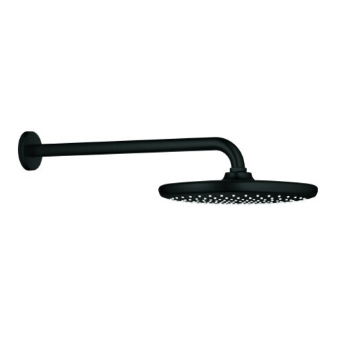 Grohe Kopfbrausenset Tempesta 250 26668 BA 380mm 1 Strahl 9,5 l/min matt black