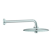 Grohe Kopfbrauseset Euphoria 260 cr, Arm 38cm, 3 S-Art., o. Duflussbegr.