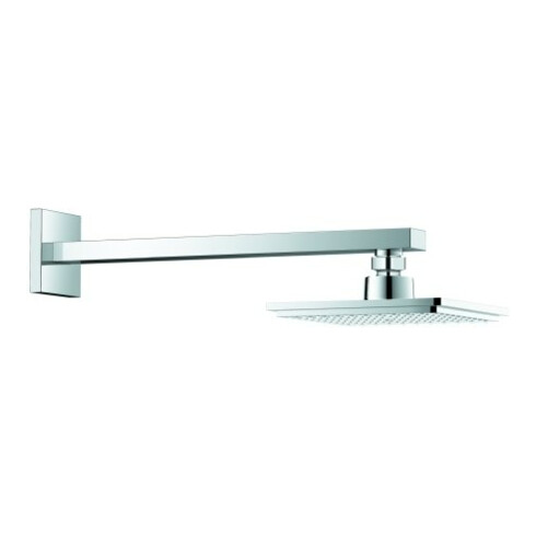 Grohe Kopfbrauseset Euphoria Cube 152 Brausearm 28,6cm, 1 Strahlart, chrom
