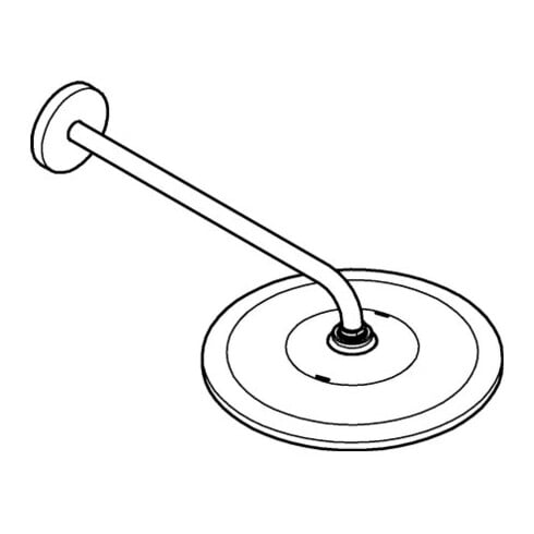 Grohe Kopfbrauseset Rainshower 310 Mono chr, Br.Arm 42,2cm, o. Durchflussbeg.