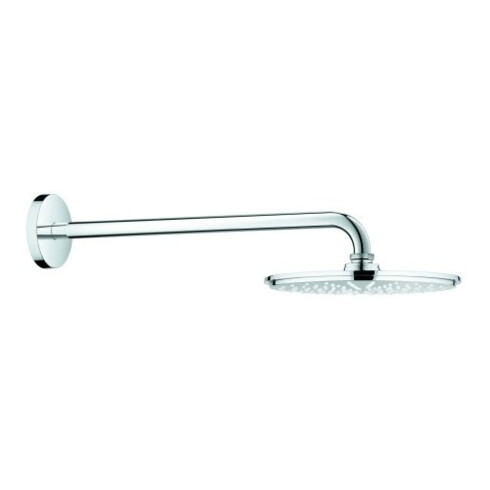 Grohe Kopfbrauseset Rainshower C 210 Brausearm 42,2cm, 1 Strahlart, chrom