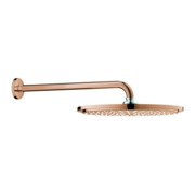 Grohe Kopfbrauseset Rainshower C 310 Br.Arm 38cm, m Durchflussbeg., w. sunset