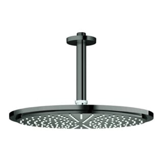 Grohe Kopfbrauseset Rainshower C 310 Deckenauslass 14,2cm, hard graphite