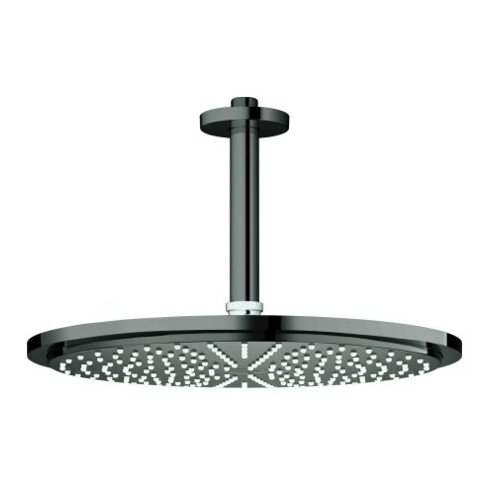 Grohe Kopfbrauseset Rainshower C 310 Deckenauslass 14,2cm, hard graphite