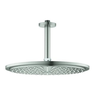 Grohe Kopfbrauseset Rainshower C 310 Deckenauslass 14,2cm, supersteel