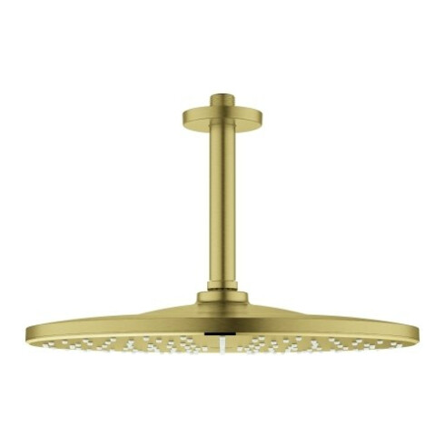 Grohe Kopfbrauseset Rainshower Mono 310 m Deckenausl 14,2cm, C sunrise gebürstet