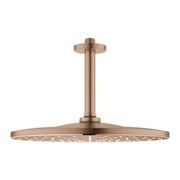 Grohe Kopfbrauseset Rainshower Mono 310 m Deckenausl 14,2cm, w. sunset gebürstet