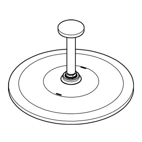 Grohe Kopfbrauseset Rainshower Mono 310 mit Deckenauslass 14,2cm, chrom