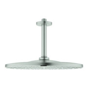 Grohe Kopfbrauseset Rainshower Mono 310 mit Deckenauslass 14,2cm, supersteel