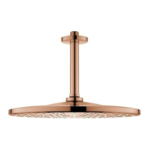 Grohe Kopfbrauseset Rainshower Mono 310 mit Deckenauslass 14,2cm, warm sunset