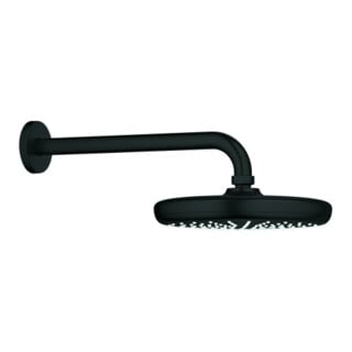 Grohe Kopfbrauseset Tempesta 210 102218 286mm 1 Strahl 9,5l matt black