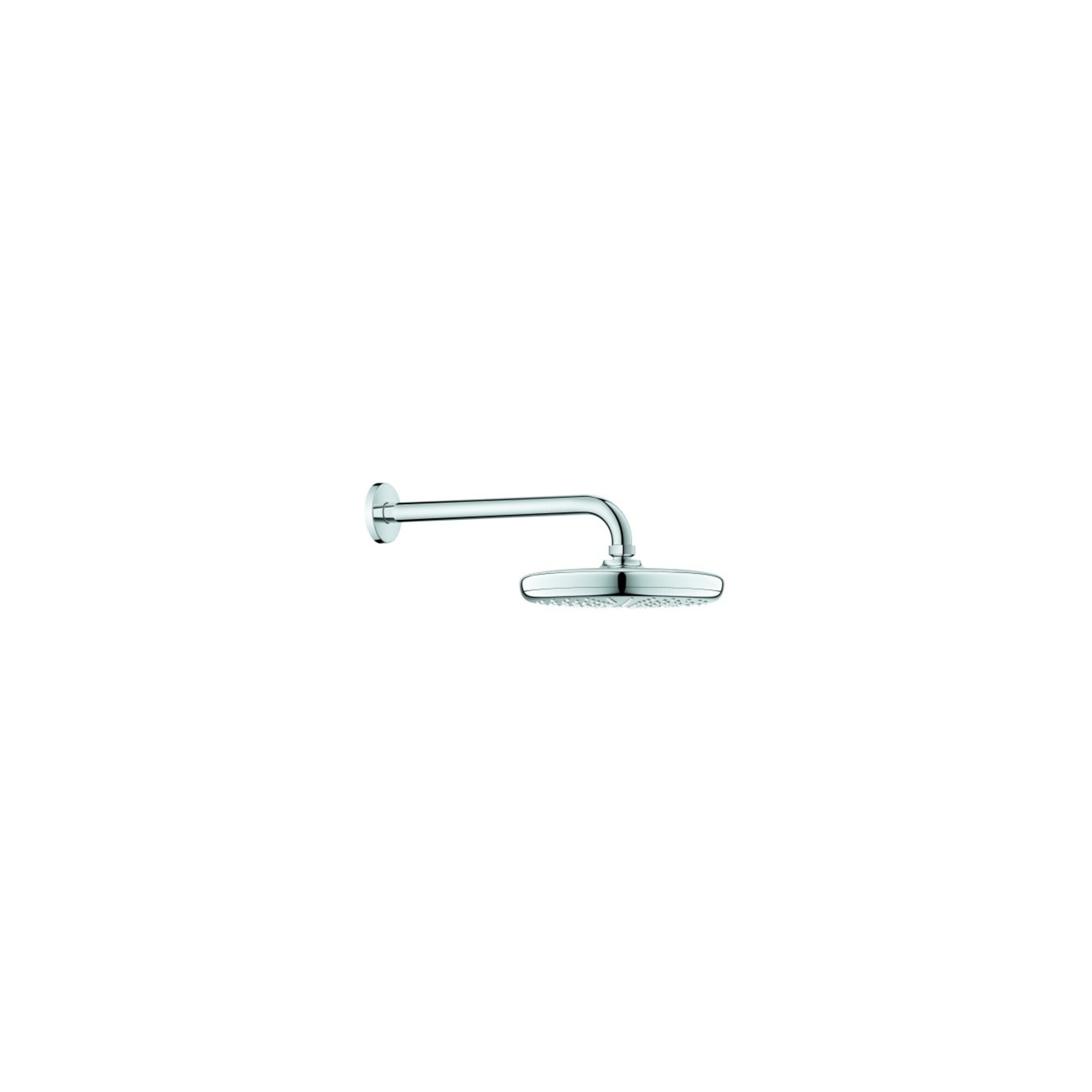 Grohe Kopfbrauseset Tempesta 210 Arm 28,6cm, c, m Durchflussbeg. 9,5 l/m.