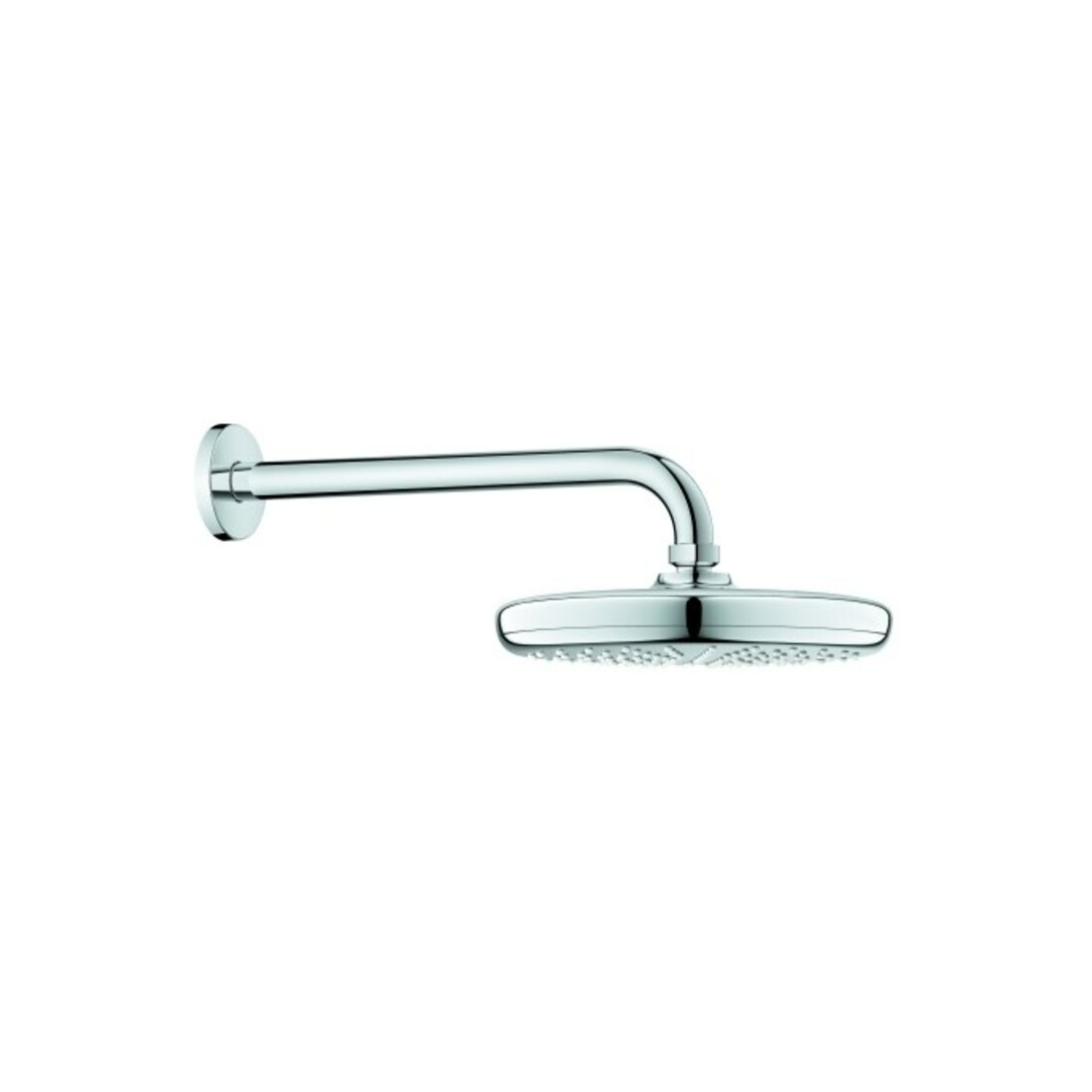 Grohe Kopfbrauseset Tempesta 210 Arm 28,6cm, c, m Durchflussbeg. 9,5 l/m.