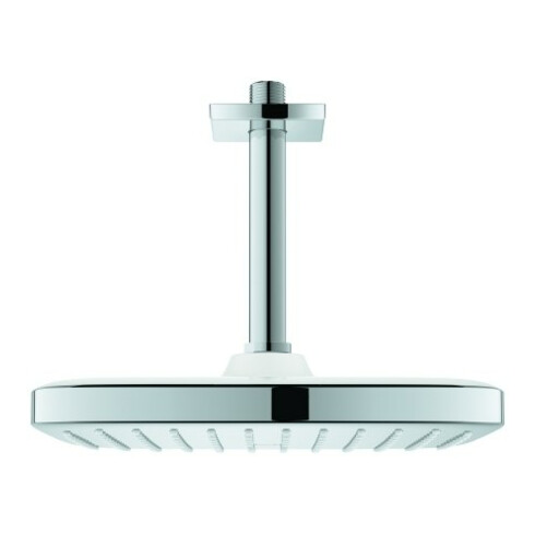 Grohe Kopfbrauseset Tempesta 250 Cube Deckenauslass 14,2cm, 1 Strahlart, chrom