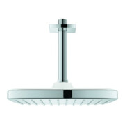 Grohe Kopfbrauseset Tempesta 250 Cube Deckenauslass 14,2cm, 1 Strahlart, chrom
