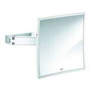 Grohe Kosmetikspiegel Selection Cube 3-fache Ver, verd Bef., Wd-mont., ch