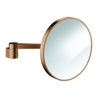Grohe Kosmetikspiegel Selection o Bel, grossissement 7x, fixation murale, blanc brillant