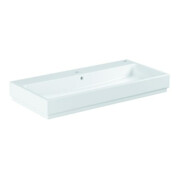 Grohe Lavabo à poser Cube céramique 100 cm, 1 trou, blanc alpin PureGuard