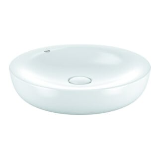 Grohe Lavabo à poser Essence céramique 45x45 cm, avec bonde, blanc alpin