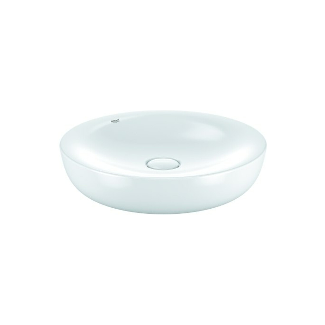 Grohe Lavabo à poser Essence céramique 45x45 cm, avec bonde, blanc alpin