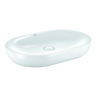 Grohe Lavabo à poser Essence en céramique 60x40 cm, avec bonde, blanc alpin