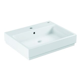 Grohe Lavabo Cube Céramique 60 cm, 1 trou, alpin blanc PureGuard