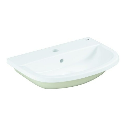 Grohe Lavabo encastré Bau céramique 55 cm, montage par le dessus, blanc alpin