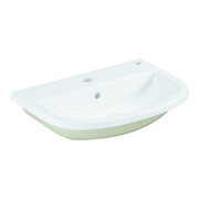 Grohe Lavabo encastré Bau céramique 55 cm, montage par le dessus, blanc alpin