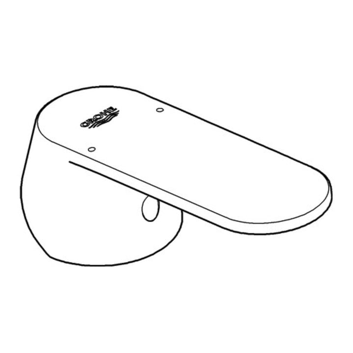 Grohe Levier 46681 pour Eurosmart C supersteel