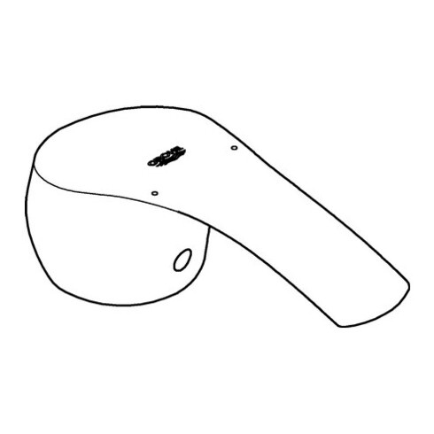 Grohe Levier 46897 Métal chromé Métal chromé