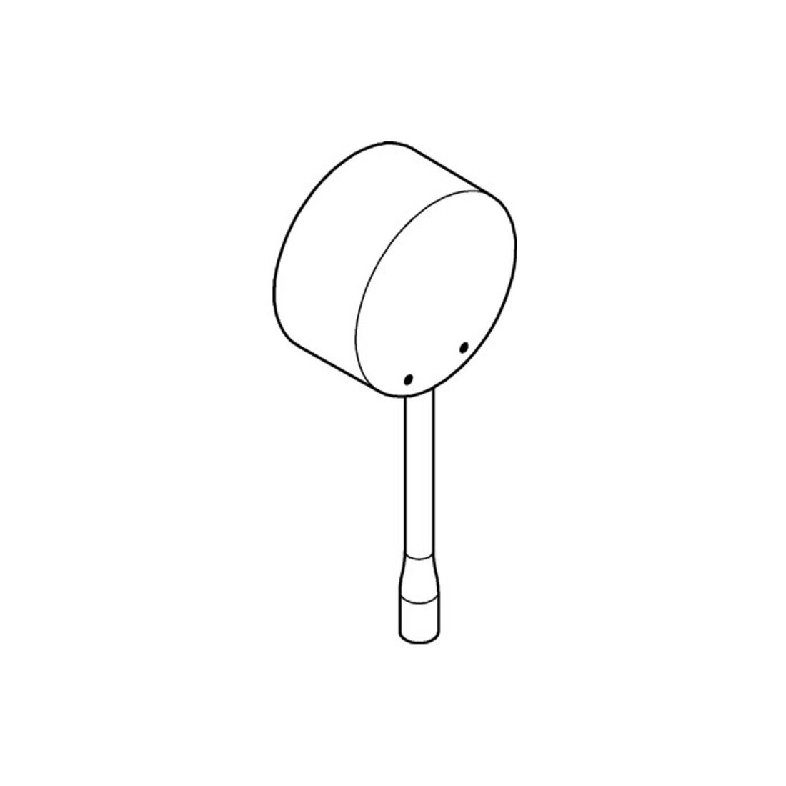 Grohe Levier 46917 nickel brossé