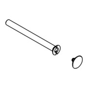 Grohe Linsenkopfschraube 440434 für Eichelberg UP-Wannen-/Brausebatt. chrom-4