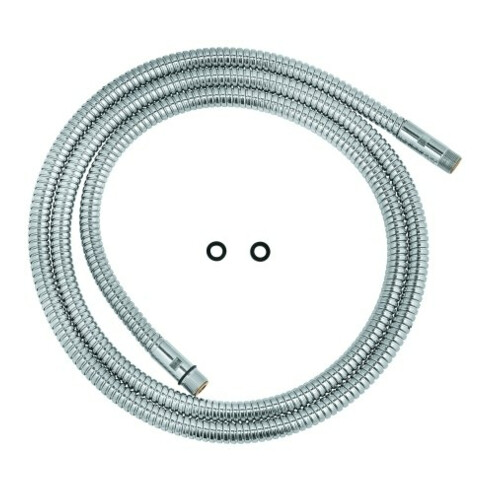 Grohe Brauseschlauch Relexa 200cm, M 15xM 15, Metall, chrom