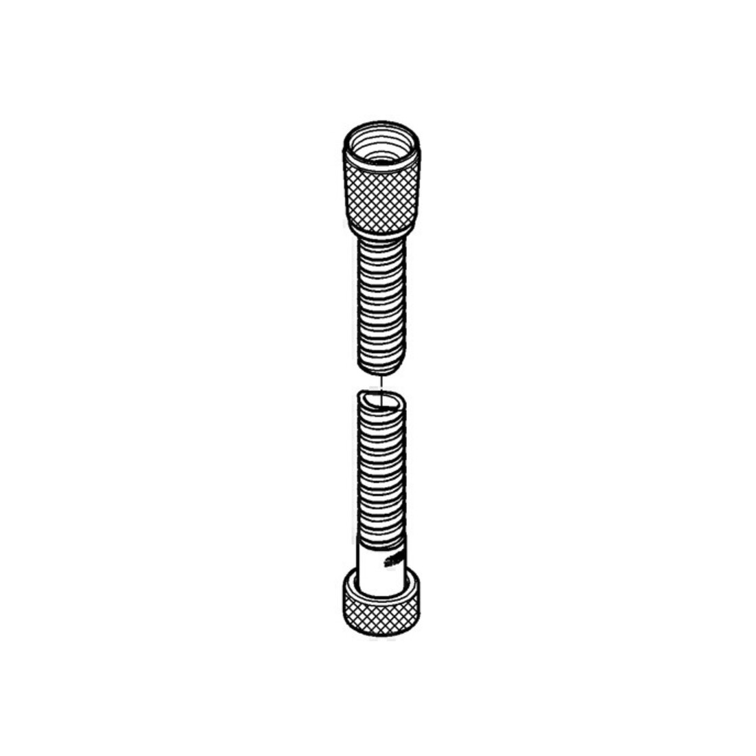 Grohe Metallbrauseschlauch RELEXA 1/2" x 1/2" 1250 mm chrom