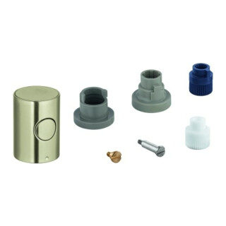 Grohe Metallgriff 47984 DN 15 Mengengriff EcoButton nickel gebürstet