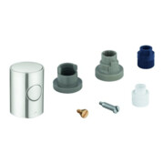 Grohe Metallgriff 47984 DN 15 Mengengriff mit EcoButton supersteel