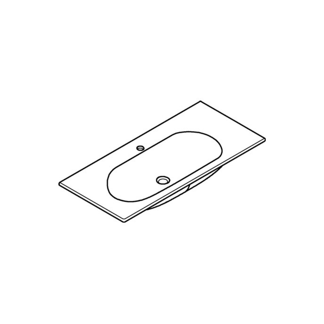Grohe Meuble-lavabo Essence céramique 100 cm, blanc alpin PureGuard