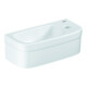 Grohe Mini-Handwaschbecken Euro Keramik 37x18cm, 1 HL, wandhängend, alpinweiß-1