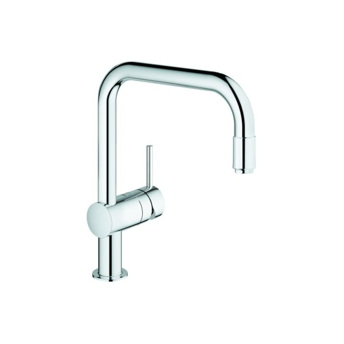 Grohe Minta Mitigeur évier 1/2", U, mousseur extractible, chrome