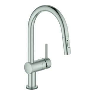 Grohe Minta Touch mitigeur évier électronique superchromé, douchette extractible double flux