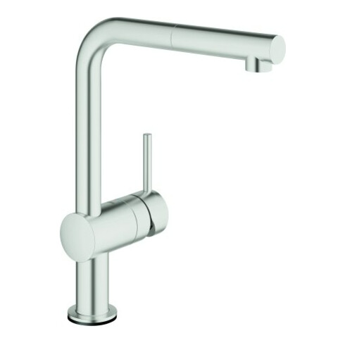 Grohe Minta Touch Mitigeur évier tactile superélevé, électrique, bec mousseur extractible