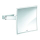 Grohe Miroir cosmétique Selection Cube grossissement x3, chromé, montage mural-1
