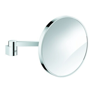 Grohe Miroir cosmétique Selection o Bel, grossissement 7x, fixation magnétique, chrome