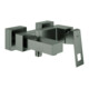 Grohe Mitigeur baignoire Eurocube graphite dur brossé, montage mural-1