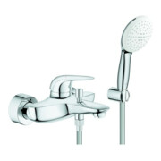 Grohe Mitigeur baignoire Eurostyle 1/2", avec levier, montage mural, chrome