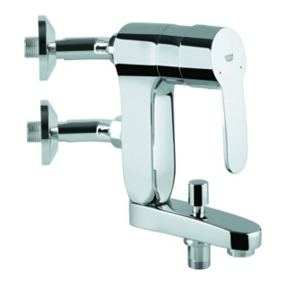 Grohe Mitigeur bain mono-commande Vertica Eurostyle C 1/2", incl. raccord 45°, chromé